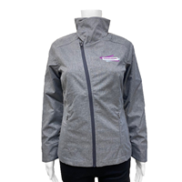  LADIES NORTH END SOFT SHELL JACKET WITH COLLAR