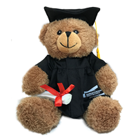 Bucky Grad Bear With Sask Polytech Logo