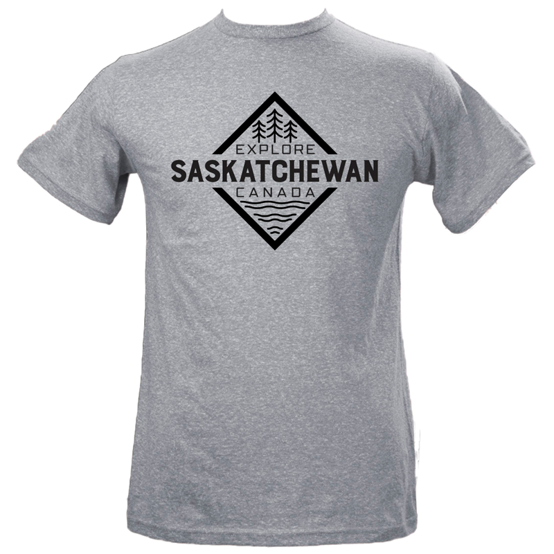 Adult Triblend Explore Saskatchewan T-Shirt (SKU 2036137250)