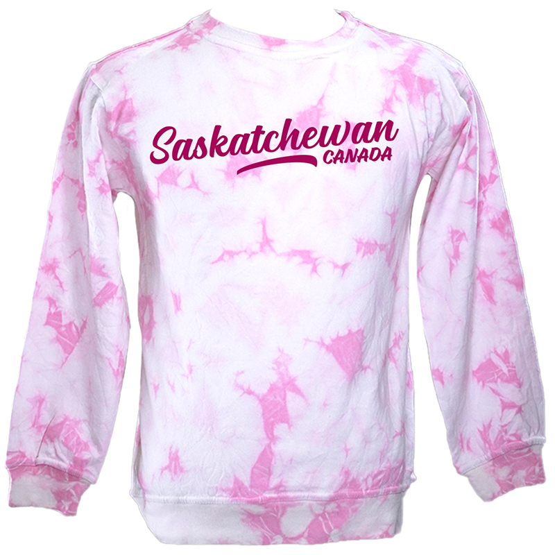 Adult Saskatchewan Tie Dye Crew (SKU 2036168650)