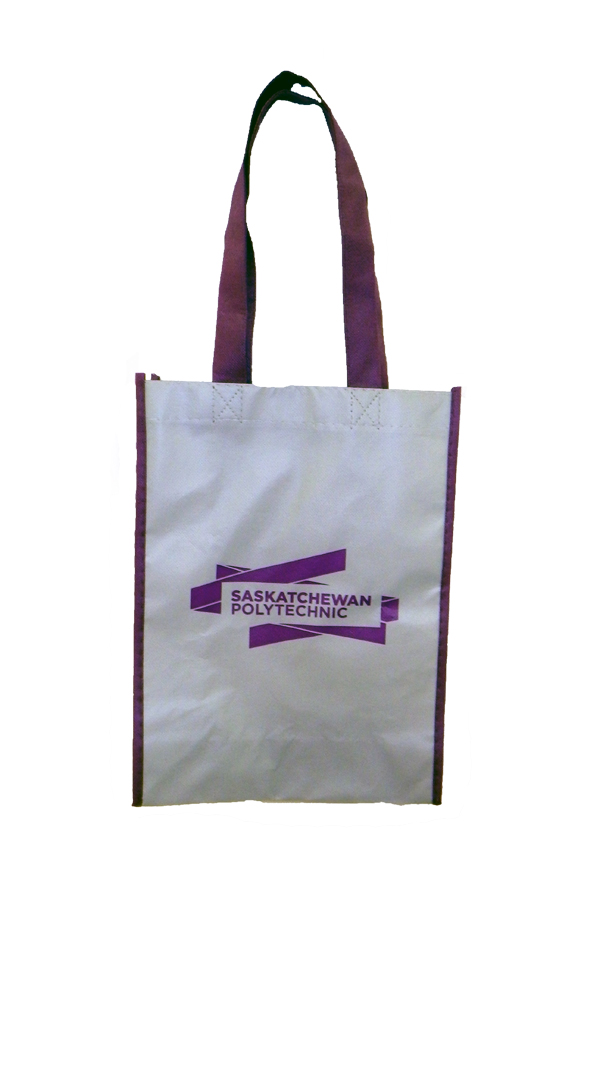 B008 Sask Polytech Small Reusable Shopping Bag (SKU 202215082)