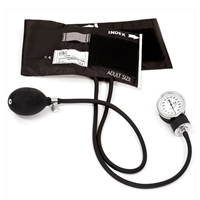 Blood Pressure Cuff Black Premium Aneroid